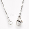 Non-Tarnish 201 Stainless Steel Pendant Necklaces LS-NJEW-T009-JN037-1-45-3