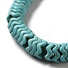 Synthetic Turquoise Dyed Beads Strands G-E594-21A-3