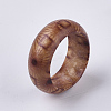 Wood Thumb Rings RJEW-N028-04-M-4