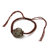 Adjustable Nylon Cord Braided Bead Bracelet Sets BJEW-JB05551-2