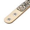 Faux Suede Snap Cord Bracelet LS-BJEW-F428-08-3