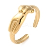 304 Stainless Steel Open Rings LS-RJEW-S393-02C-1
