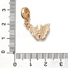 Rack Plating Alloy Colorful Enamel European Dangle Charms PALLOY-P307-07G-3