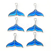 Platinum Alloy Enamel Pendants LS-ENAM-R136-32-1