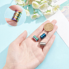 3Pcs 3 Colors Titanium Alloy Spacer Beads PALLOY-NB0002-52-3