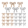 36Pcs 6 Styles Zinc Alloy Crystal Rhinestone Pendants FIND-PH0024-78-6
