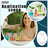 Empty Glass Diffuser Bottle for Aromatherapy LS-AJEW-WH0752-132-5
