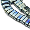 Electroplated Non-magnetic Synthetic Hematite Beads Strands G-C106-B02-02A-3
