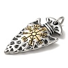 Viking 304 Stainless Steel Pendants STAS-Z059-06AS-2
