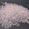 AB Color Plated 3D Nail Art Glass Mini Ball Beads MRMJ-WH0064-40E-1