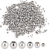 330Pcs 6 Style 202 Stainless Steel Beads STAS-UN0027-07-1