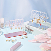 2 Sets 2 Colors Acrylic Earring Display Stands EDIS-FG0001-61-5
