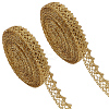 2 Rolls Metallic Yarn Lace Trim OCOR-GF0005-58A-1