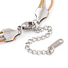Stainless Steel Multi-strand Ball Bracelets LS-BJEW-L687-01M-3