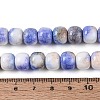 Ombre Effect Dyed Glass Beads Strands GLAA-N067-01A-05-4