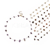 Natural Mixed Gemstone Chips Beaded Necklace NJEW-JN04234-2