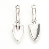 Tibetan Style Alloy Pendants TIBEP-Q064-176AS-NR-1