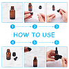 Essential Oil Bent Tip Glass Dropper TOOL-PH0017-20-5