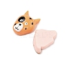 Cute Animal
 Theme Resin Cabochons CRES-E003-06-2