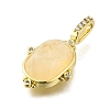 Brass Micro Pave Cubic Zirconia Pendants KK-S523-019G-B-2