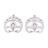 304 Stainless Steel Pendants STAS-N108-38P-1