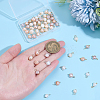 60Pcs 2 Colors Natural Cultured Freshwater Pearl Two Sides Polished Charms PEAR-ME0001-03-3