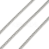 316L Surgical Stainless Steel Curb Chains CHS-H115-02B-P-1