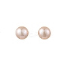 Natural Cultured Freshwater Pearl Stud Earrings EJEW-JE07273-3