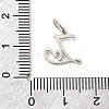 26Pcs 304 Stainless Steel Letter A~Z Charms STAS-P411-01P-3