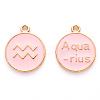 Alloy Enamel Pendants LS-X-ENAM-S124-01A-09J-1