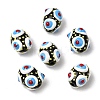 Glass Enamel Beads GLAA-C038-01H-1