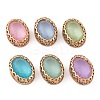 Oval Shaped Sew on Rhinestone GLAA-K069-04A-KCG-1