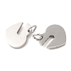 Non-Tarnish 304 Stainless Steel Pendants STAS-Z042-03P-2