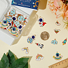 40pcs 10 style Alloy Enamel Pendants ENAM-SC0003-64-3