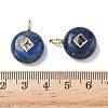 Natural Lapis Lazuli Pendants G-I391-01G-09-3
