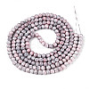 Baking Paint Glass Beads Strands X-DGLA-N016-4mm-03-2