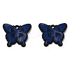 Spray Painted Alloy Enamel Pendants X-ENAM-N060-02-2