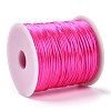 Nylon Satin Rattail Cords NWIR-R025-1.0mm-F106-2