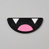 Felt Craft Doll Mouth DOLL-WH0007-18A-1