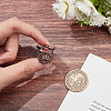 Outdoor EDC Tool Brass Parachute Rope European Beads LS-KK-WH0081-44A-R-3