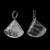 Natural Quartz Crystal Pendants G-C066-07E-3