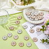 30Pcs 2 Colors Plastic Cabochons FIND-DC0007-64-4