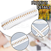 2 Yards Flat PU Imitation Leather Cords OCOR-CL0001-08A-6