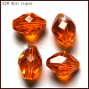 Imitation Austrian Crystal Beads SWAR-F054-13x10mm-12-1