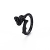 Men's Alloy Cuff Finger Rings RJEW-N029-052-3