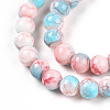 Baking Paint Glass Beads Strands DGLA-N003-4mm-C03-4