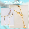 304 Stainless Steel Curb Chain Extender & Open Jump Ring & Lobster Claw Clasps DIY-YW0010-75-6