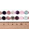 Natural Sodalite & Rhodonite & Prehnite & Amethyst & Rose Quartz & Flower Amazonite & Sunstone Beads Strands G-N358-03A-01-5