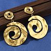 304 Stainless Steel Dangle Stud Earrings for Women EJEW-K268-13C-G-3