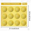 34 Sheets Honor Roll Self Adhesive Gold Foil Embossed Stickers DIY-WH0509-043-2